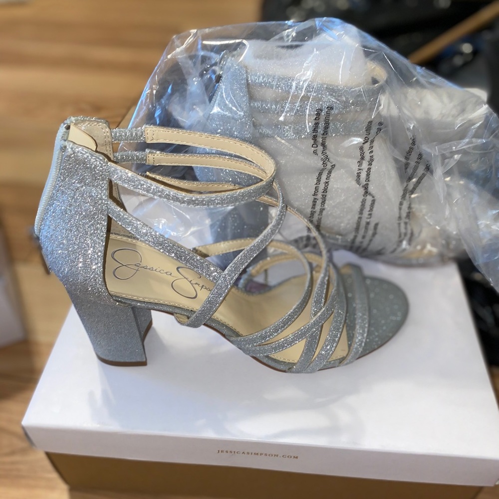Jessica Simpson block heel